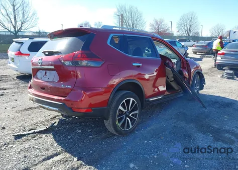 2019 Nissan Rogue Sl z USA, uszkodzony, nr VIN 5N1AT2MV2KC835902